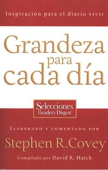 Imagen de GRANDEZA PARA CADA DIA (PASTA BLANDA)