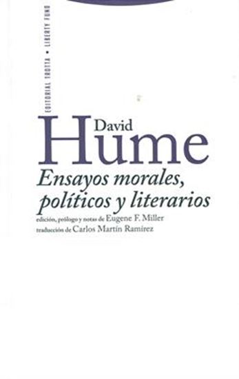 Imagen de ENSAYOS MORALES, POLITICOS Y LITERARIOS