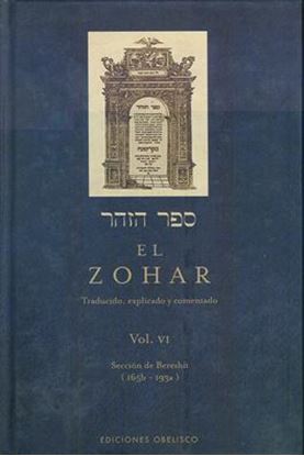 Imagen de EL ZOHAR VOL. VI