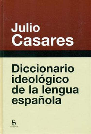 Imagen de DICCIONARIO IDEOLOGICO DE LA LENGUA ESP.
