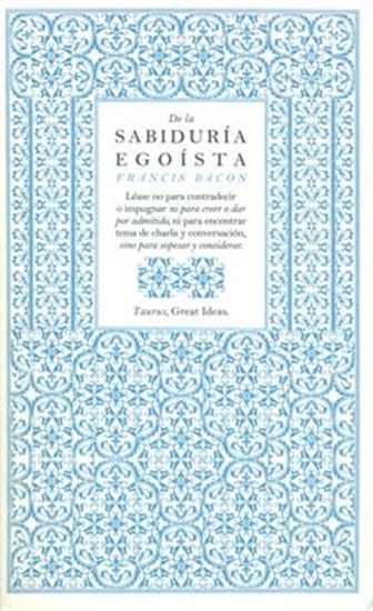 Imagen de DE LA SABIDURIA EGOISTA (GREAT IDEAS)