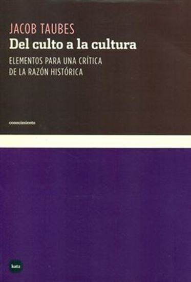 Imagen de DEL CULTO A LA CUTURA