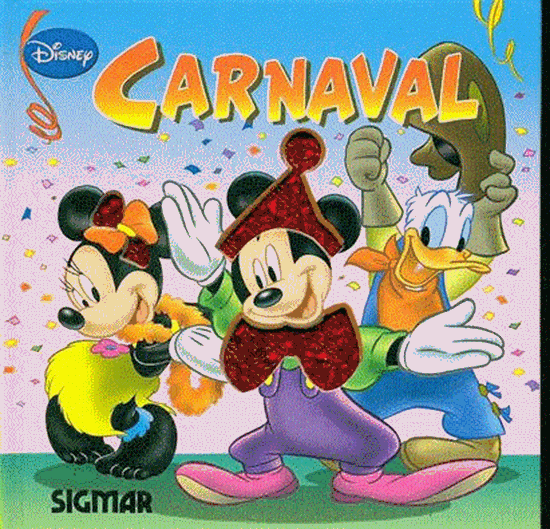 Imagen de CARNAVAL. LIBROS CON BRILLO DISNEY (OF)