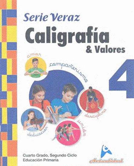 Imagen de CALIGRAFIA Y VALORES SERIE VERAZ 4 (B)