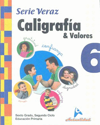 Imagen de CALIGRAFIA Y VALORES SERIE VERAZ 6 (B)