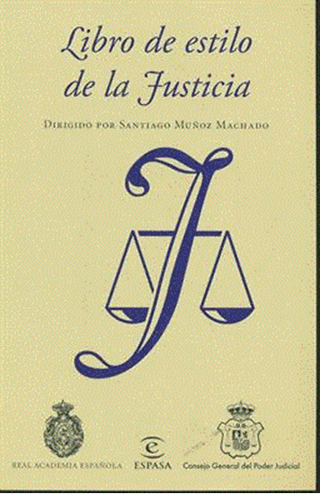 Imagen de LIBRO DE ESTILO DE LA JUSTICIA