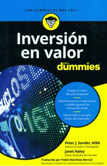 Imagen de INVERSION EN VALOR PARA DUMMIES