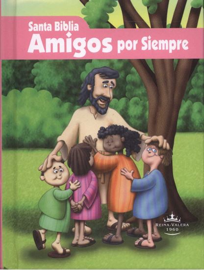 Imagen de SANTA BIBLIA RV AMIGOS POR SIEMPRE (ROSA