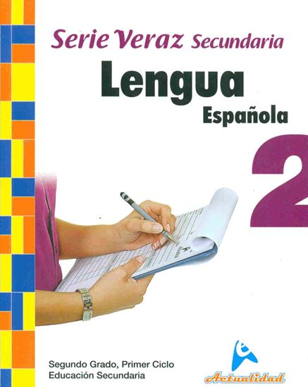 Imagen de LENGUA ESPAÑOLA SERIE VERAZ 2 (MEDIA)