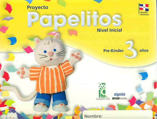 Cuesta Libros. PAPELITOS 3 AÑOS