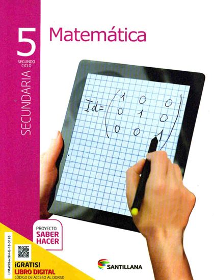 Imagen de PACK MATEMATICAS 5 SECUN SABER HACER