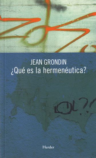 Imagen de QUE ES LA HERMENEUTICA?