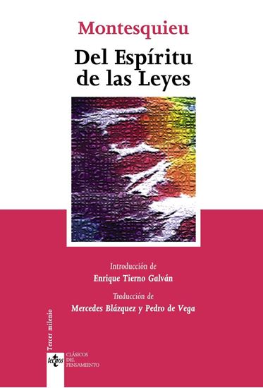 Imagen de DEL ESPIRITU DE LAS LEYES