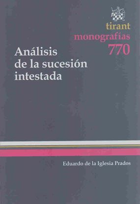 Imagen de ANALISIS DE LA SUCESION INTESTADA
