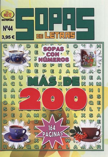 Imagen de SOPAS DE LETRAS 164 PAG. (4 TIT.) (MESTA