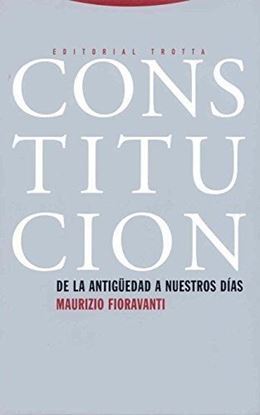 Imagen de CONSTITUCION. DE LA ANTIGUEDAD A NUESTR
