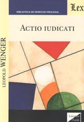 Imagen de ACTIO IUDICATI