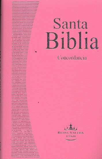 Imagen de SANTA BIBLIA CONCORDANCIA ROSA (RVR)