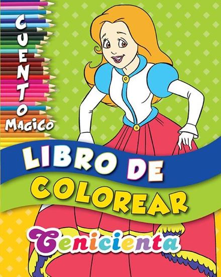 Imagen de CM. LIBRO PARA COLOREAR CENICIENTA (ACTU