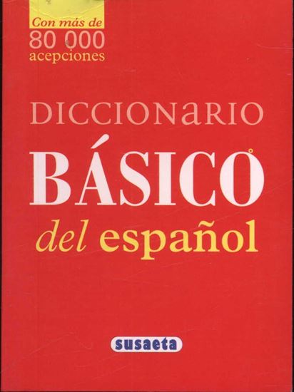 Imagen de DICCIONARIO BASICO DEL ESPAÑOL (SUS)
