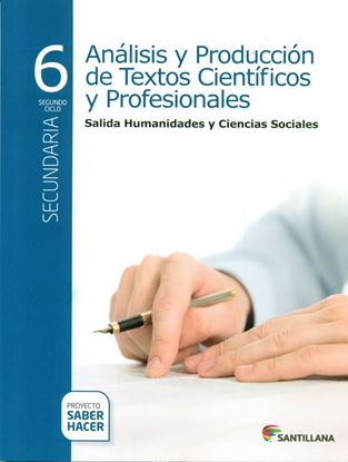 Imagen de ANAL. Y PROD. DE TEXTOS C. Y PROF.6 (SH)