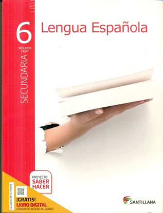 Imagen de PACK LENGUA ESPAÑOLA 6 SECUNDARIA SABER