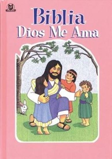 Imagen de BIBLIA DIOS ME AMA (ROSA) TD