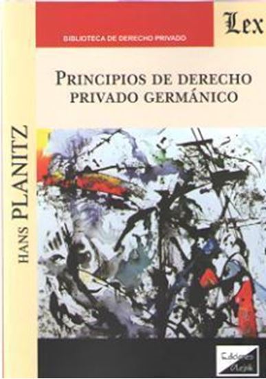 Imagen de PRINCIPIOS DE DERECHO GERMANICO (OF)
