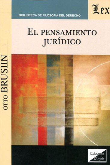 Imagen de EL PENSAMIENTO JURIDICO