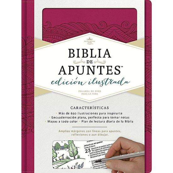 Imagen de BIBLIA DE APUNTES. EDIC. ILUSTRADA (ROSA