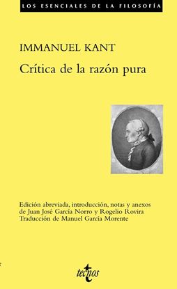 Imagen de CRITICA DE LA RAZON PURA (TECNOS)