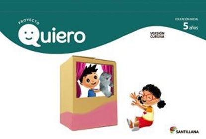 Imagen de CARPETA QUIERO 5 AÑOS CURSIVA