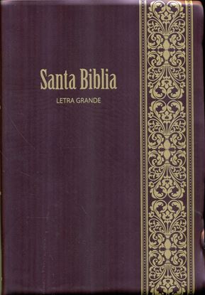 Imagen de SANTA BIBLIA LETRA GRANDE RVR (VINO) REF