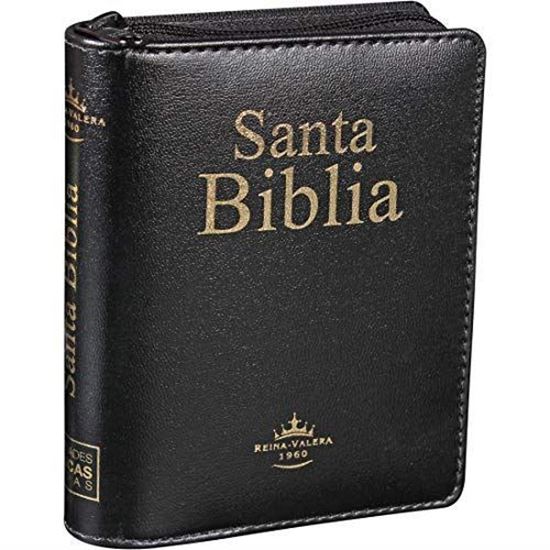 Imagen de BIBLIA NEGRA ACOLCHADA CON ZIPER