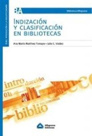 Imagen de INDIZACION Y CLASIFICACION EN BIBLIOTECA