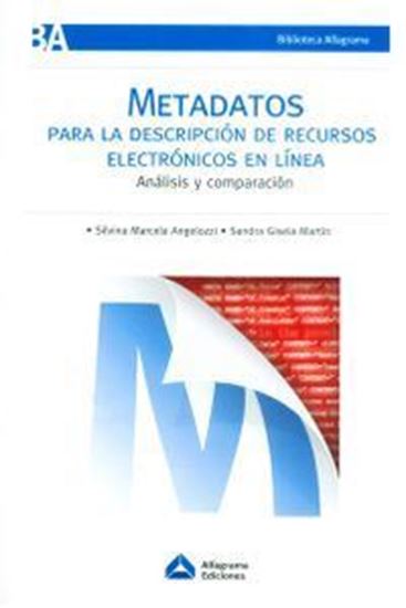 Imagen de METADATOS PARA LA DESCRIPCION DE RECURSO