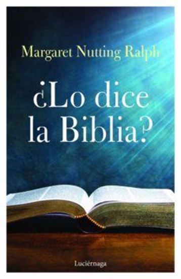 Imagen de LO DICE LA BIBLIA?