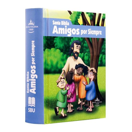 Imagen de SANTA BIBLIA RV AMIGOS POR SIEMPRE (AZUL