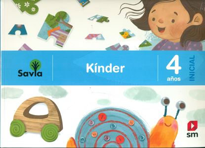 Imagen de KINDER 4 AÑOS LIBRO (SAVIA)