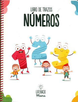 Imagen de LIBRO DE TRAZOS NUMEROS (LIFEHACKMAMA)