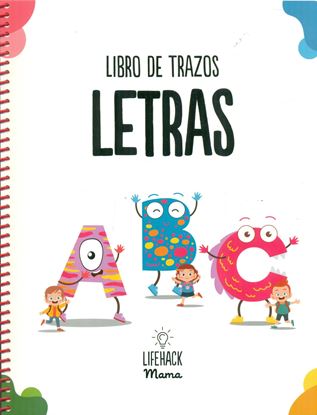 Imagen de LIBRO DE TRAZOS LETRAS (LIFEHACKMAMA)