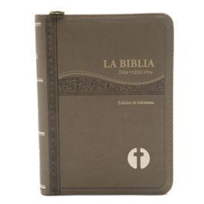 Imagen de BIBLIA DIOS HABLA HOY CON CIERRE CAFE