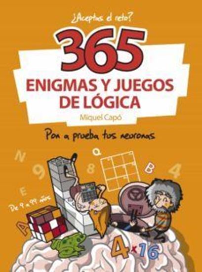 Imagen de 365 ENIGMAS Y JUEGOS DE LOGICA