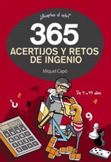 Imagen de 365 ACERTIJOS Y RETOS DE INGENIO