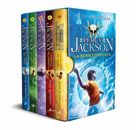 Imagen de ESTUCHE PERCY JACKSON. SERIE COMPLETA