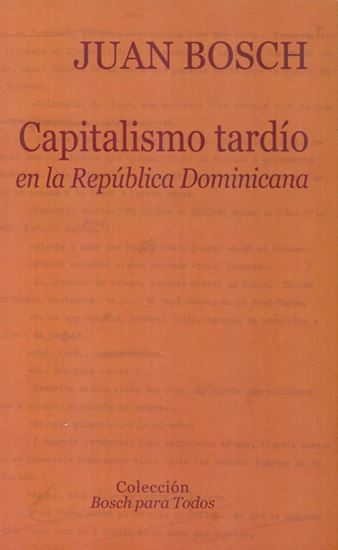 Imagen de EL CAPITALISMO TARDIO EN REP. DOMINICANA