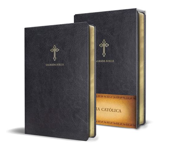 Imagen de BIBLIA CATOLICA EN ESPAÑOL. SIMIL PIEL C