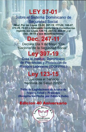 Imagen de LEY NO. 87-01 S/ SISTEMA DE SEGURIDAD SO