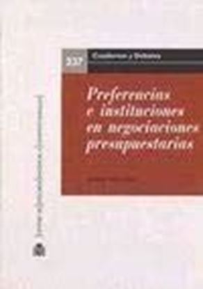 Imagen de PREFERENCIAS E INSTITUCIONES EN NEGOCIAC