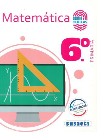 Imagen de MATEMATICA NO. 6 PRIMARIA (SERIE HUELLAS